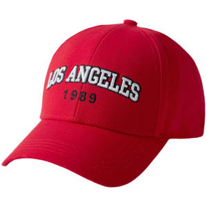 Mint Velvet Red Los Angeles Slogan Cap